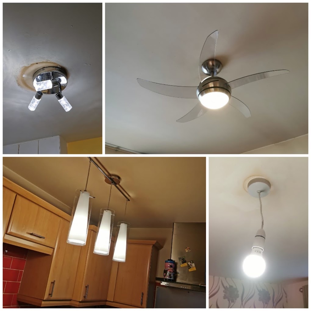 Mosaic Electrical lighting installation work